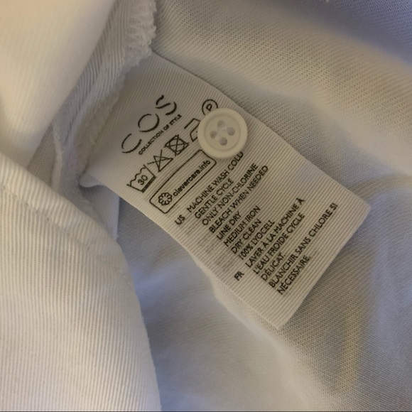 COS Oversized White Shirt | Small - Picture 5 of 7